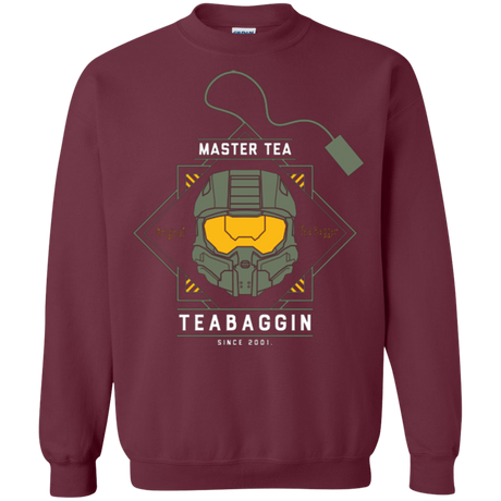 Sweatshirts Maroon / Small Master Tea - The Original Halo Teabagger Crewneck Sweatshirt