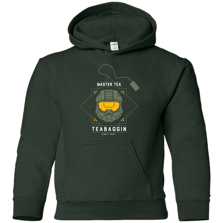 Sweatshirts Forest Green / YS Master Tea - The Original Halo Teabagger Youth Hoodie