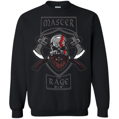 Sweatshirts Black / S Master The Rage Crewneck Sweatshirt