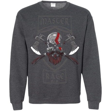 Sweatshirts Dark Heather / S Master The Rage Crewneck Sweatshirt
