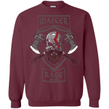 Sweatshirts Maroon / S Master The Rage Crewneck Sweatshirt
