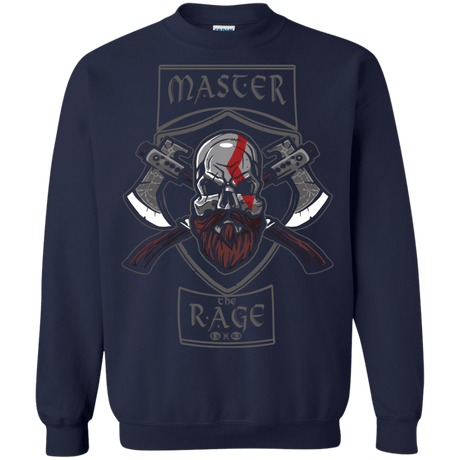 Sweatshirts Navy / S Master The Rage Crewneck Sweatshirt