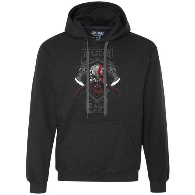 Sweatshirts Black / S Master The Rage Premium Fleece Hoodie