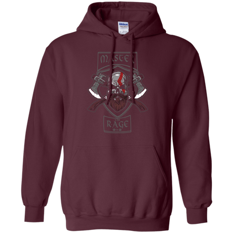 Sweatshirts Maroon / S Master The Rage Pullover Hoodie