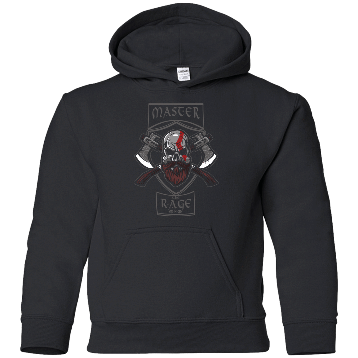Sweatshirts Black / YS Master The Rage Youth Hoodie