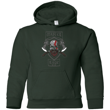 Sweatshirts Forest Green / YS Master The Rage Youth Hoodie