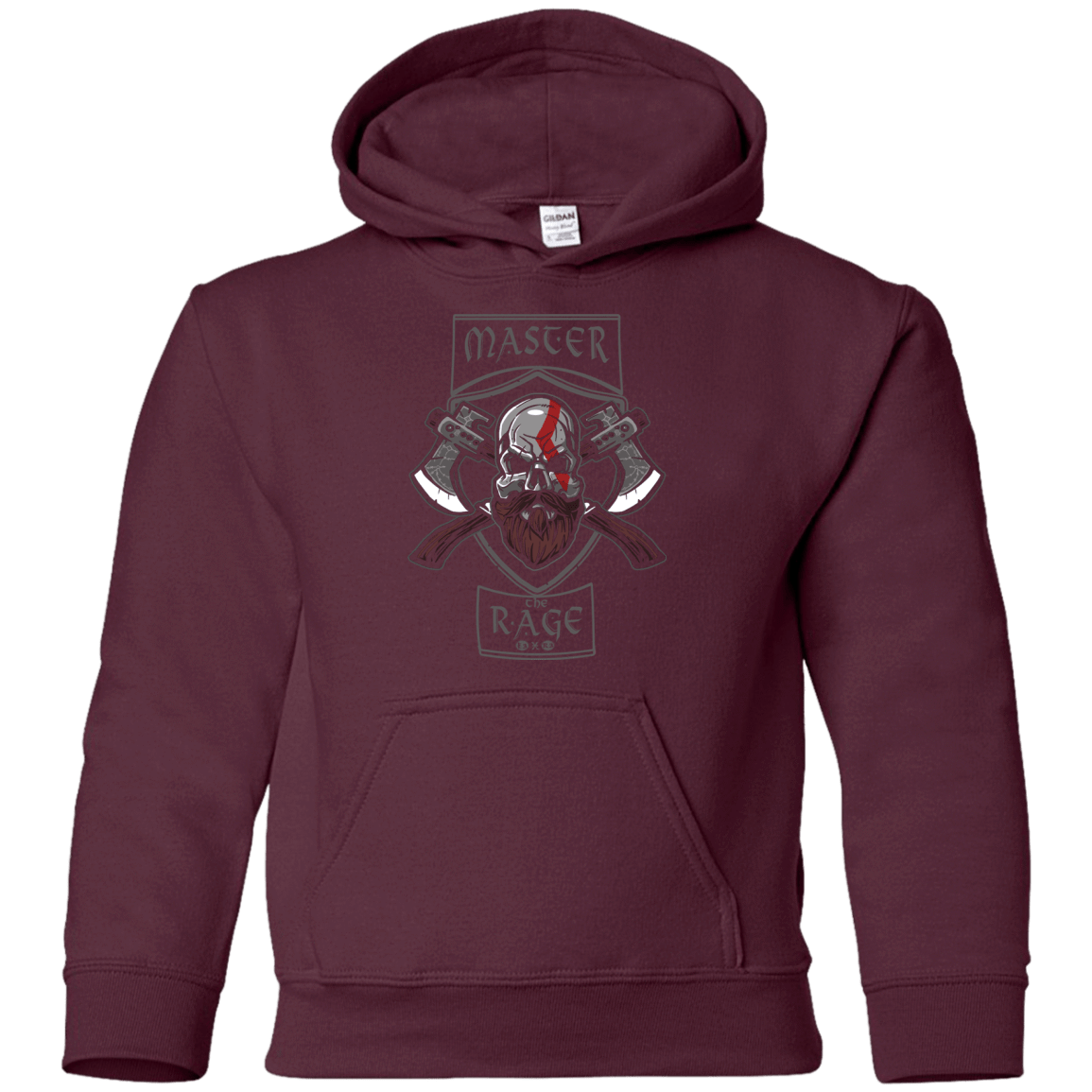 Sweatshirts Maroon / YS Master The Rage Youth Hoodie