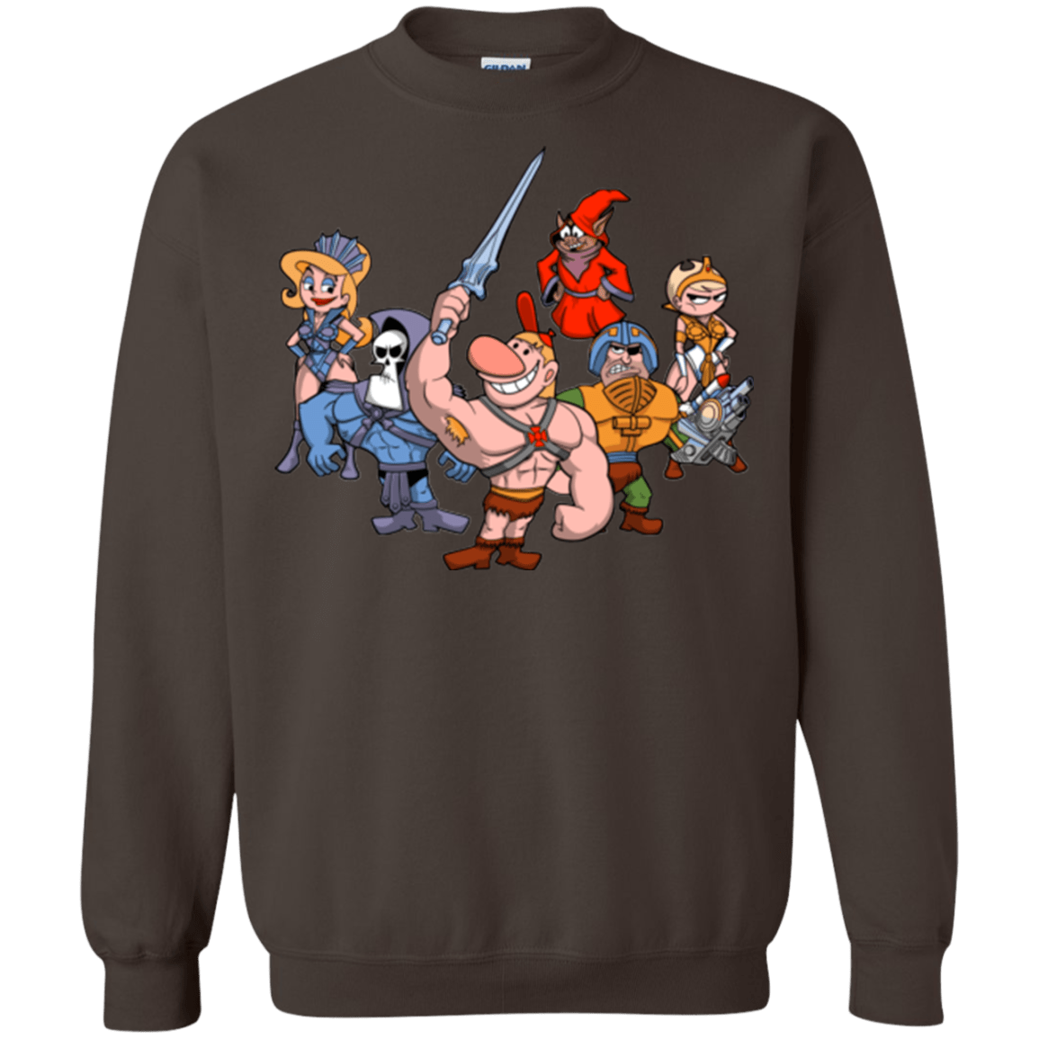 Sweatshirts Dark Chocolate / Small Masters of the Grimverse Crewneck Sweatshirt