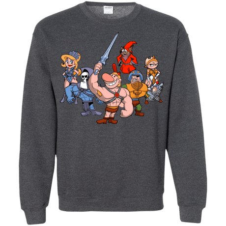 Sweatshirts Dark Heather / Small Masters of the Grimverse Crewneck Sweatshirt