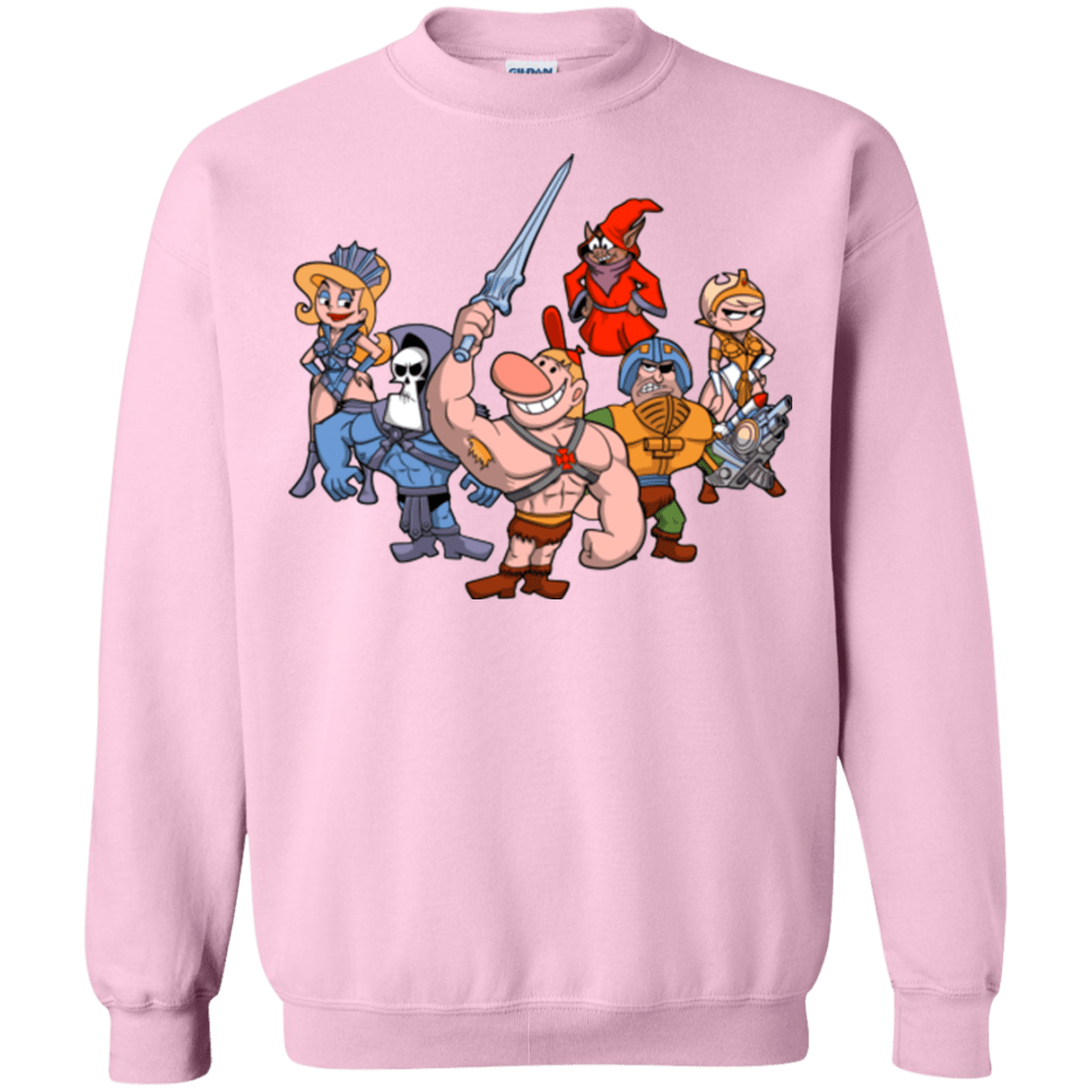 Sweatshirts Light Pink / Small Masters of the Grimverse Crewneck Sweatshirt