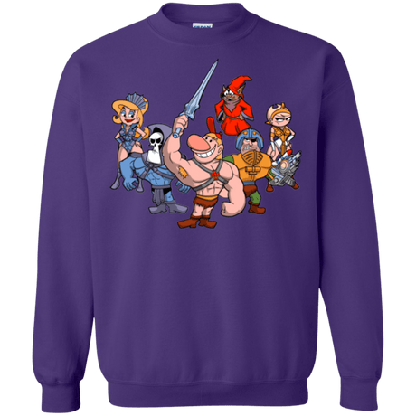Sweatshirts Purple / Small Masters of the Grimverse Crewneck Sweatshirt