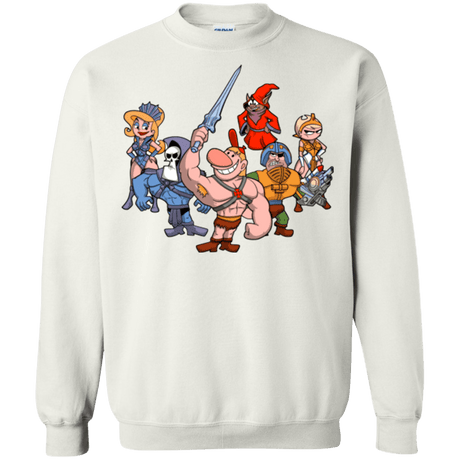 Sweatshirts White / Small Masters of the Grimverse Crewneck Sweatshirt