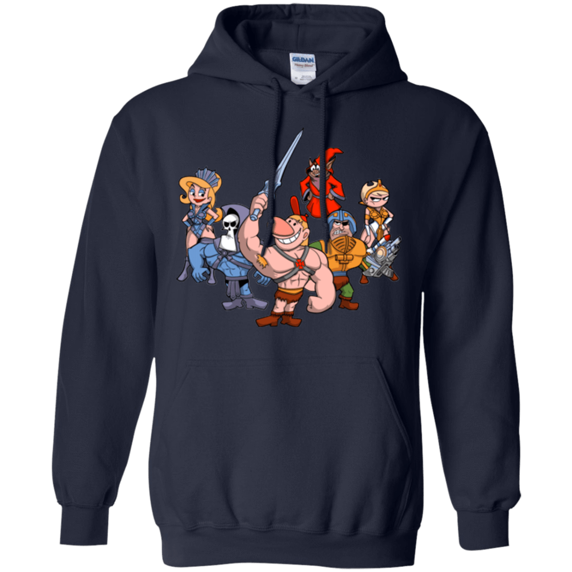 Sweatshirts Navy / Small Masters of the Grimverse Pullover Hoodie