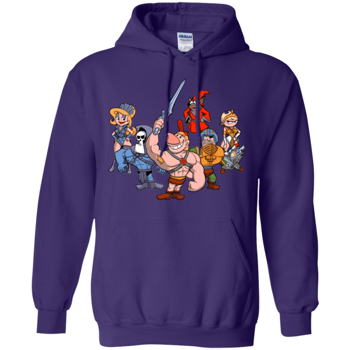 Sweatshirts Purple / Small Masters of the Grimverse Pullover Hoodie