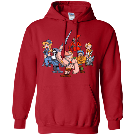 Sweatshirts Red / Small Masters of the Grimverse Pullover Hoodie