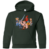 Sweatshirts Forest Green / YS Masters of the Grimverse Youth Hoodie