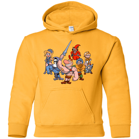 Sweatshirts Gold / YS Masters of the Grimverse Youth Hoodie