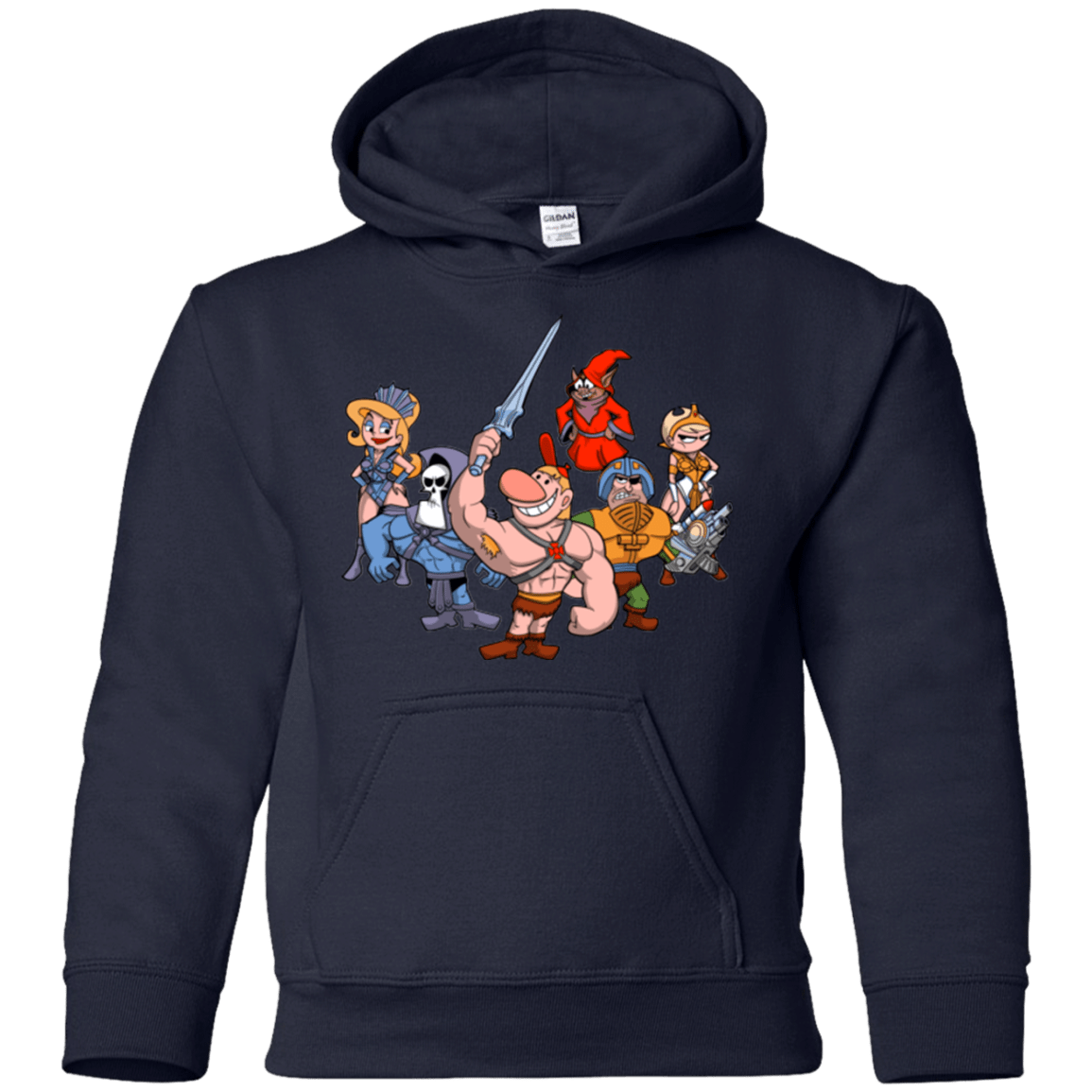 Sweatshirts Navy / YS Masters of the Grimverse Youth Hoodie