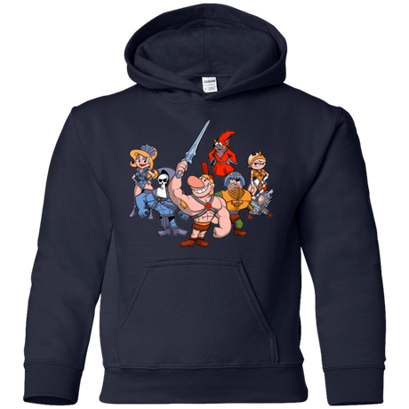 Sweatshirts Navy / YS Masters of the Grimverse Youth Hoodie
