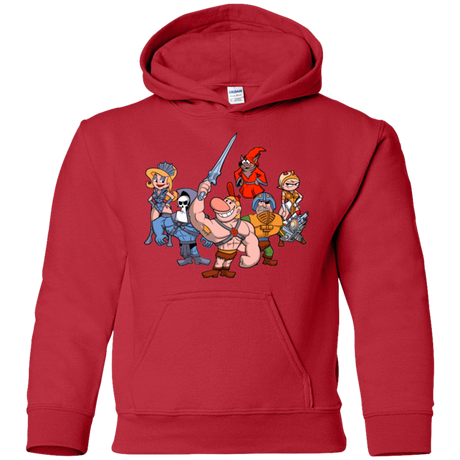 Sweatshirts Red / YS Masters of the Grimverse Youth Hoodie