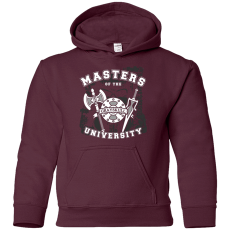 Sweatshirts Maroon / YS Masters of the University Youth Hoodie