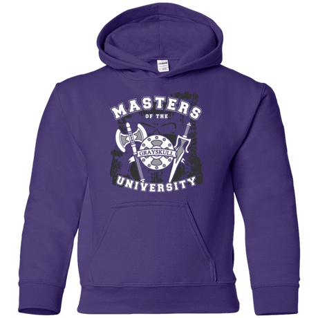 Sweatshirts Purple / YS Masters of the University Youth Hoodie