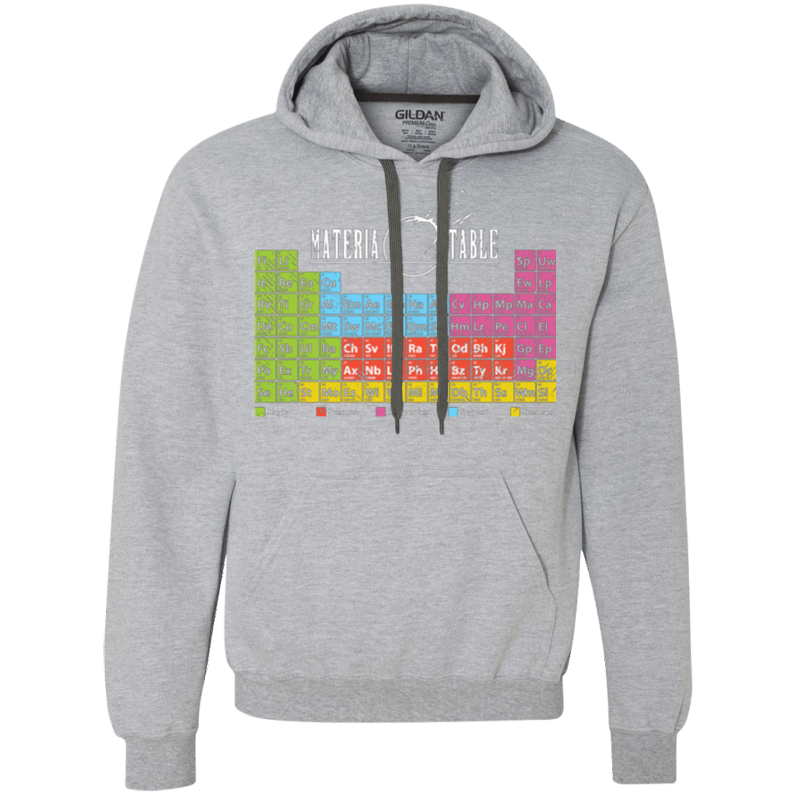 Sweatshirts Sport Grey / Small MATERIA TABLE Premium Fleece Hoodie