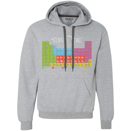 Sweatshirts Sport Grey / Small MATERIA TABLE Premium Fleece Hoodie