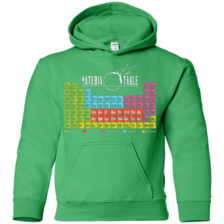 Sweatshirts Irish Green / YS MATERIA TABLE Youth Hoodie