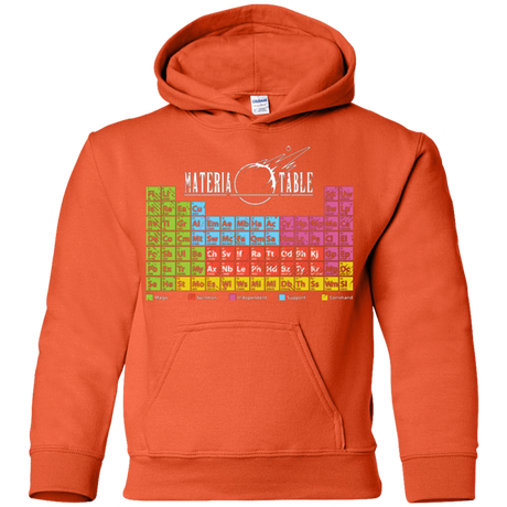 Sweatshirts Orange / YS MATERIA TABLE Youth Hoodie