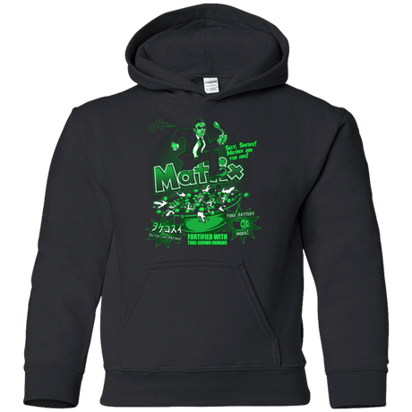 Sweatshirts Black / YS Matrix Cereal Youth Hoodie