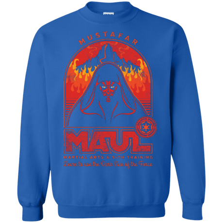 Sweatshirts Royal / Small Maul Martial Arts Crewneck Sweatshirt