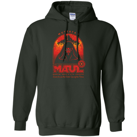 Sweatshirts Forest Green / Small Maul Martial Arts Pullover Hoodie