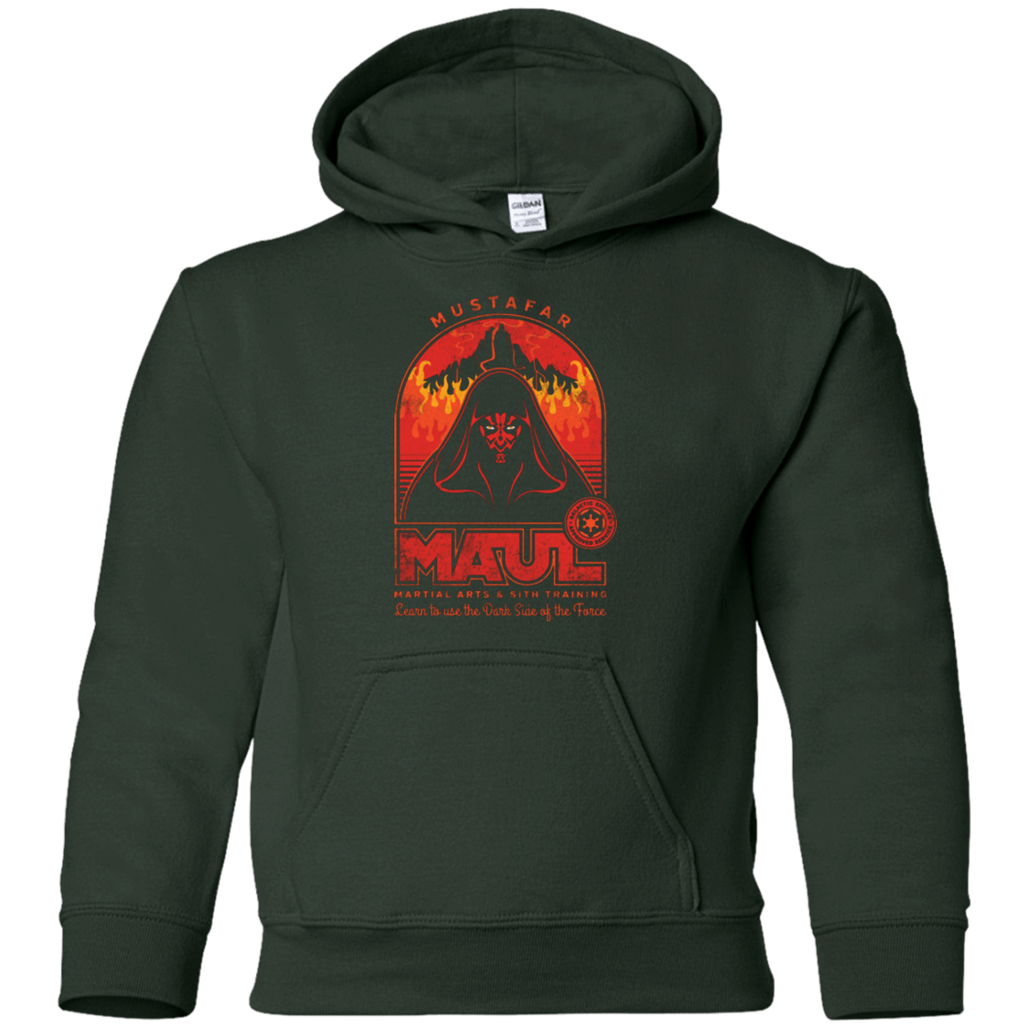 Sweatshirts Forest Green / YS Maul Martial Arts Youth Hoodie