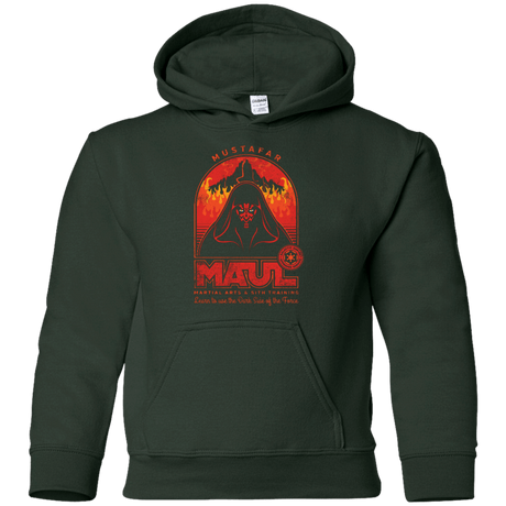 Sweatshirts Forest Green / YS Maul Martial Arts Youth Hoodie