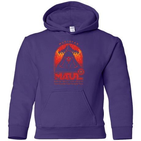 Sweatshirts Purple / YS Maul Martial Arts Youth Hoodie