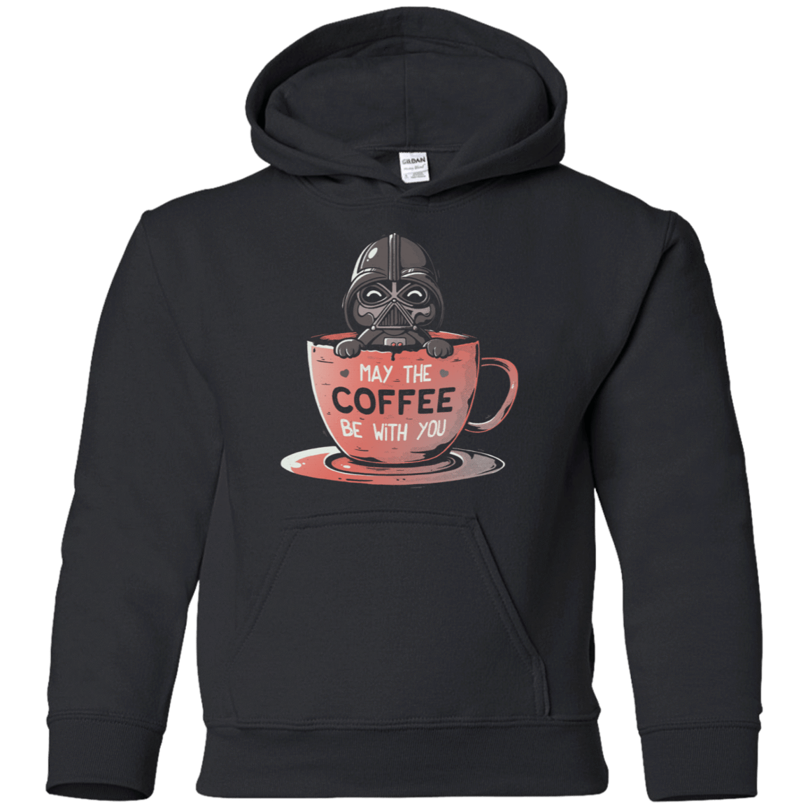 Sweatshirts Black / YS May The Coffee Be With You Youth Hoodie