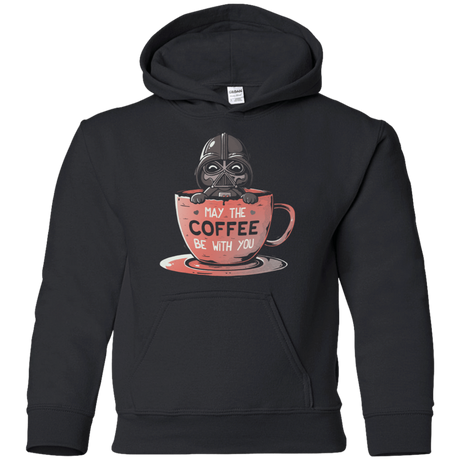 Sweatshirts Black / YS May The Coffee Be With You Youth Hoodie