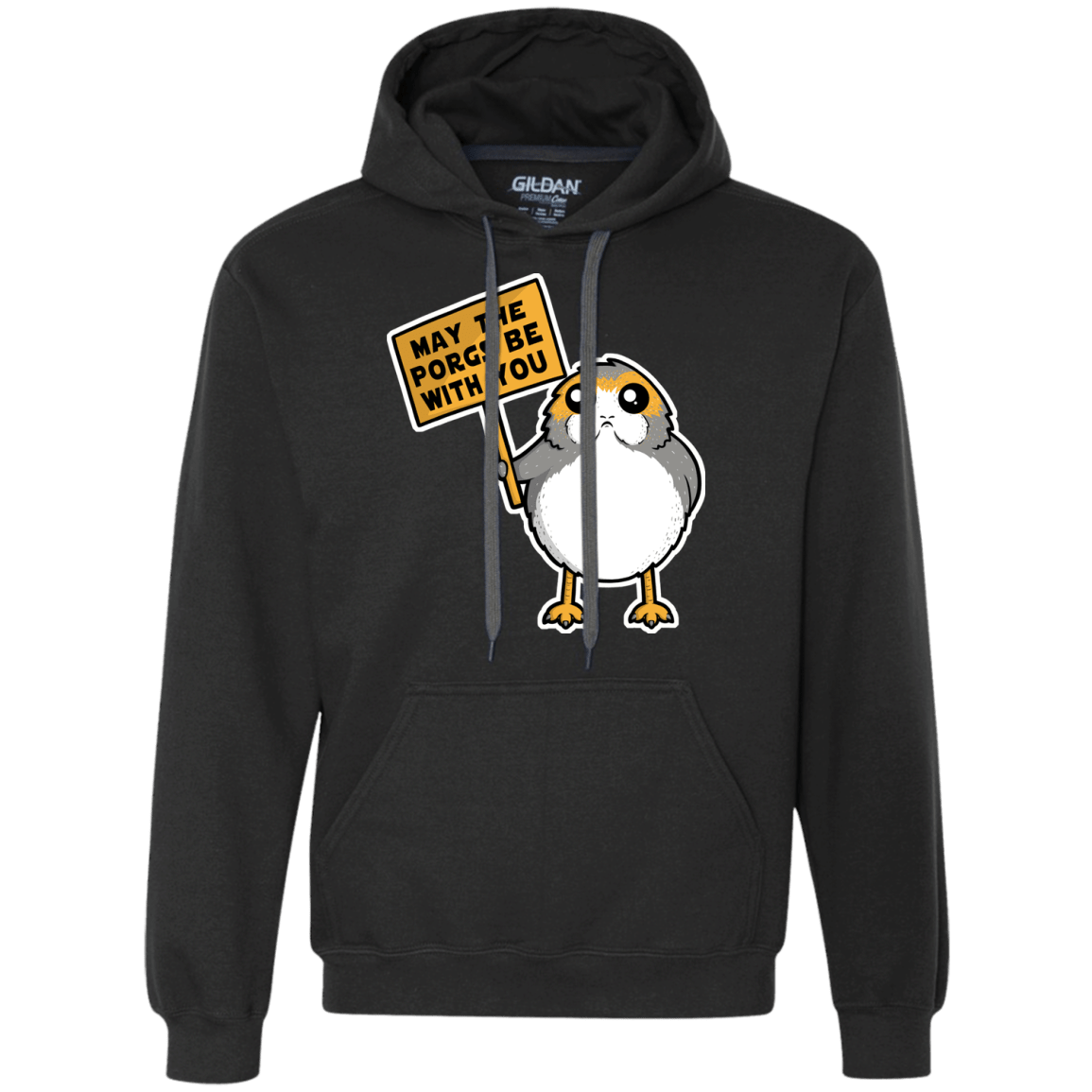 Sweatshirts Black / Small May The Porgs Be With You Premium Fleece Hoodie