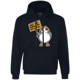 Sweatshirts Navy / Small May The Porgs Be With You Premium Fleece Hoodie