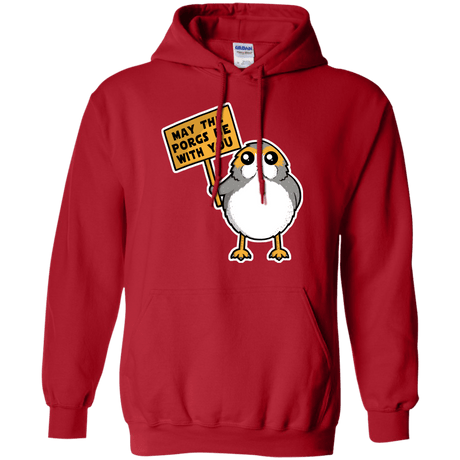 Sweatshirts Red / Small May The Porgs Be With You Pullover Hoodie