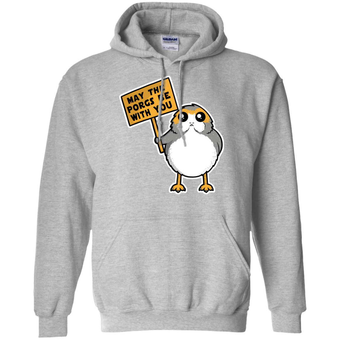 Sweatshirts Sport Grey / Small May The Porgs Be With You Pullover Hoodie