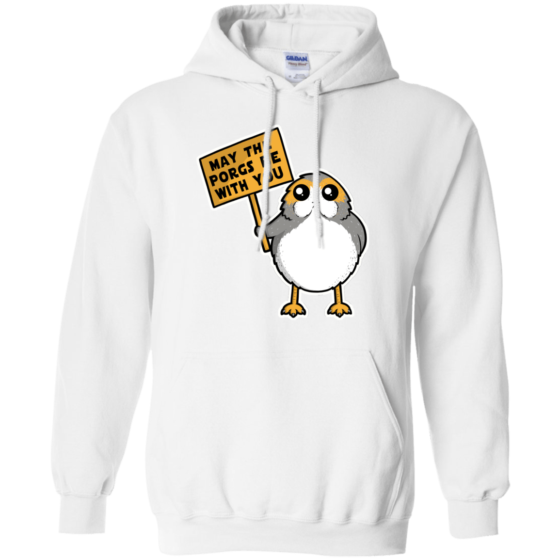 Sweatshirts White / Small May The Porgs Be With You Pullover Hoodie