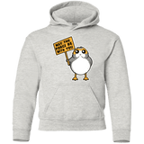Sweatshirts Ash / YS May The Porgs Be With You Youth Hoodie