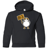 Sweatshirts Black / YS May The Porgs Be With You Youth Hoodie