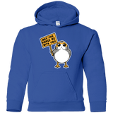 Sweatshirts Royal / YS May The Porgs Be With You Youth Hoodie