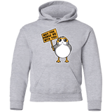 Sweatshirts Sport Grey / YS May The Porgs Be With You Youth Hoodie