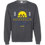 Sweatshirts Dark Heather / Small Maze Metropolis Crewneck Sweatshirt
