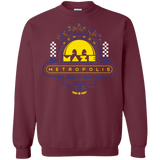 Sweatshirts Maroon / Small Maze Metropolis Crewneck Sweatshirt