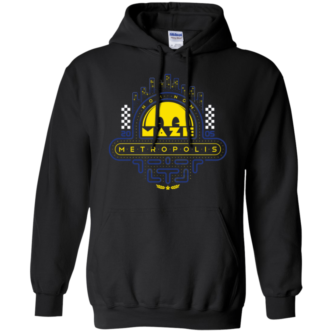 Sweatshirts Black / Small Maze Metropolis Pullover Hoodie